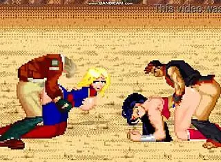 Kim Dong Hwan And Terry Battle Wonder Woman