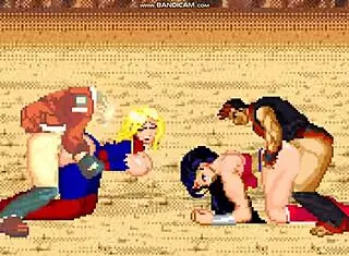 Kim Dong Hwan And Terry Battle Wonder Woman