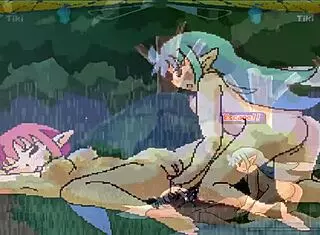 Fairy Fighting Fairies Finger and Lick Pussy Intensely