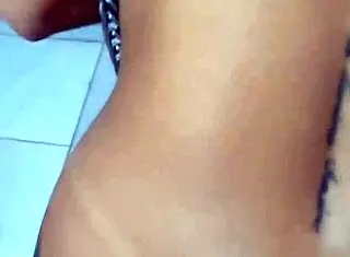 when the bull arrives, he fucks the submissive married slut hard in doggystyle 😈