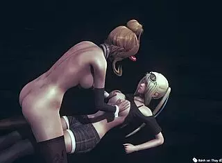 Enjoy this gay massage with a beautiful girl