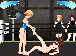 I love nina and karin fighting in the ring