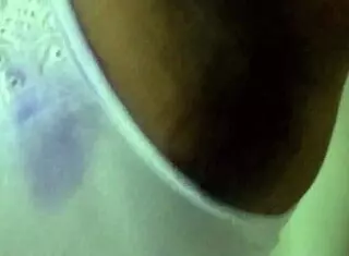 Aparna wears petticoat and panties in amateur video