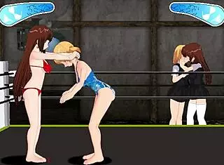 I love nina and karin fighting in the ring