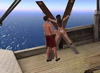 jess at surrender cove in bdsm cartoon sex