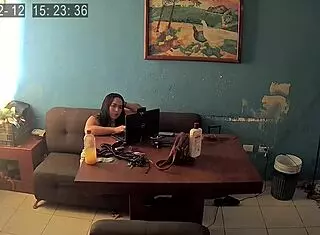 My Old Lady's Whore Does Webcam with Strangers!