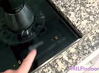 Stuck in House with Busty MILF Montse Swinger Turns Me On