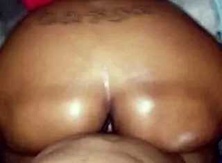 Oiled ebony big ass gets pounded 😍