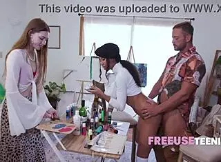 My ex ebony gf offers her body