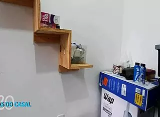 cock in her latina ass