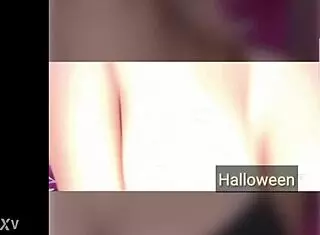 Halloween cam special unfolds with dildo play and spooky vibes