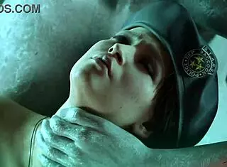 Rigid3D Futanari With Monster Cock Cums Hard