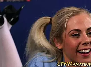 Teen 18+ Sucking Cock In CFNM