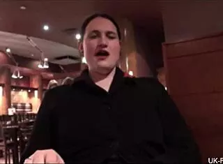 I, a British BBW, masturbate in outdoor bondage as an exhibitionist