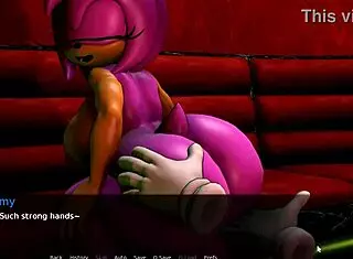 Big Tits Babe in Mobian Brothel