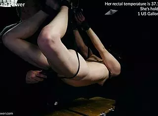 Violet Haze Endures Category Five Enema Suspension Part 3