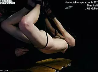 Violet Haze Endures Category Five Enema Suspension Part 3