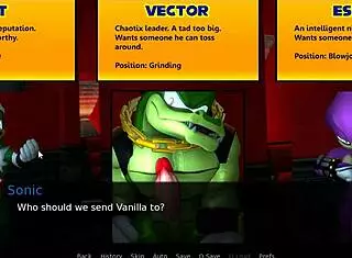 Big Tits Babe in Mobian Brothel