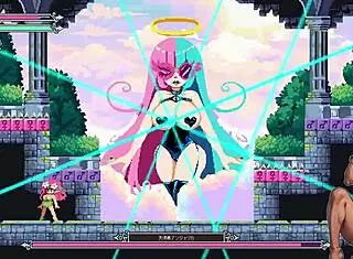 i'm gonna train this m angel in the game, but i keep messing up the controls lol