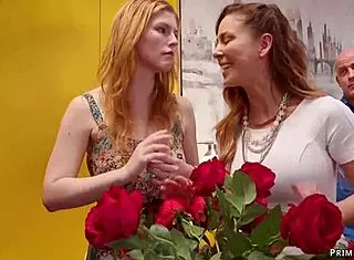 Father-in-law disciplines tied-up stepdaughter with assfucking and bondage.