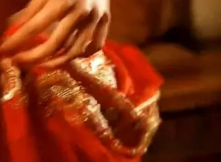 brunette cougar feels so erotic during nude striptease and teasing dance