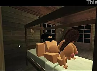 Pov sex with riding, doggystyle, and blowjob in roblox