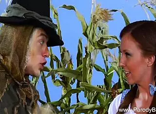 Wizard of Oz Holiday Parody with Milf Couple