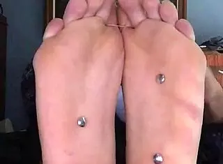 Extreme Foot Worship And Torture Session With Bound Victim