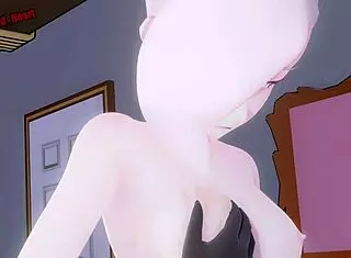 Jaune Fucks Glynda And Winter In POV Hentai Threesome With Creampie Handjob And Titty Fuck.