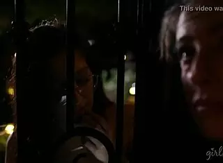 I lick april oneil's hairy pussy, kristen scott watches