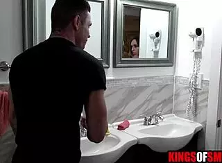 Stepbrother fucks stepsister after argument.