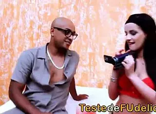 Brazilian teen opens legs for friend to suck her pussy