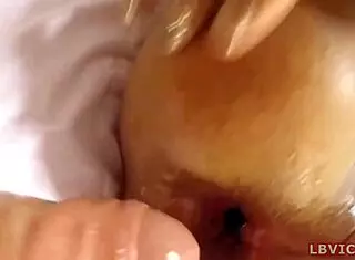 Ladyboy Maew Jerks Off Bareback For Camera