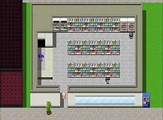 fodendo a buceta da vendedora do caixa do mercadinho - npc fucking girls at work - ep5