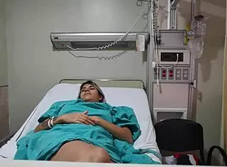 That's why the doctor took so long sucking my tits at the hospital