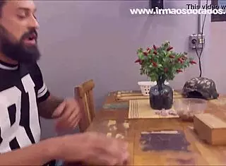 Brazilian Uncle And Cousin Engage In Bareback Gay Sex