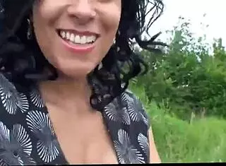 Danica Collins flashing my boobs outdoors at justdanica.com