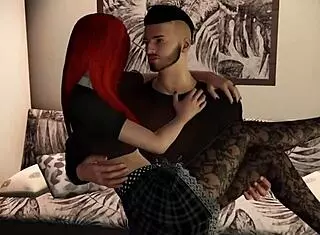 the singer episode 4 with redhead petite girl in rough scene