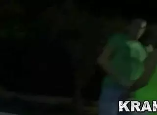 outdoor public encounter on xvideos