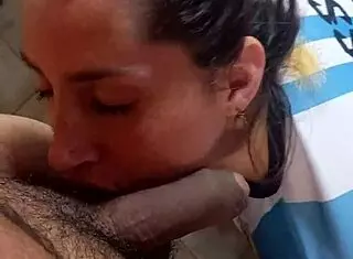 Blonde Cum Eater Swallows Friend's Load After Blowjob