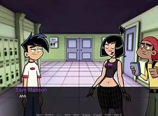i kiss amity in danny phantom