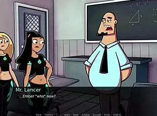 i kiss amity in danny phantom