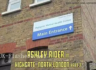 Check out sexy Ashley Rider flashing in London with public exhibitionism!