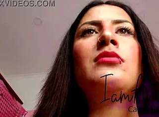 My first nose blowing video with a cute latina teen