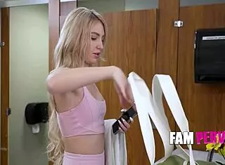 Caught stepbro peeping on me!