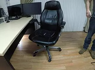 dayanara gives intense footjob and handjob fetish session with oiled skin