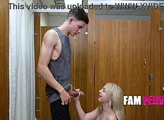 Caught stepbro peeping on me!