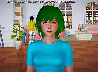 I feel so excited with my new family and their big tits