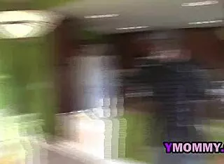 huge titted blonde in rough threeway fuck!