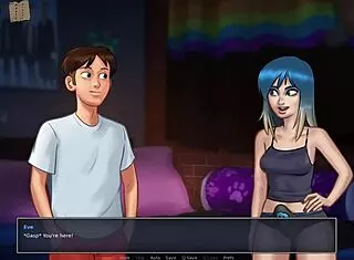 What erotic adventure unfolds in summertime saga 242?